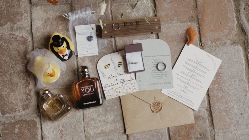 Details of Rich and Ria's wedding at Crowcombe Court